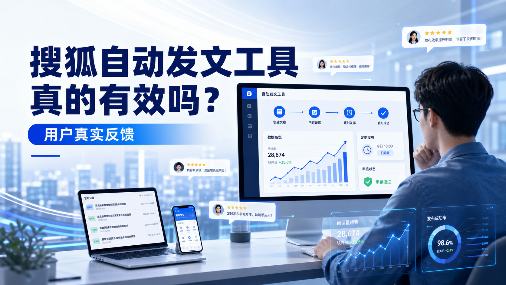 搜狐自动发文工具真的有效吗?蚌埠用户的真实反馈